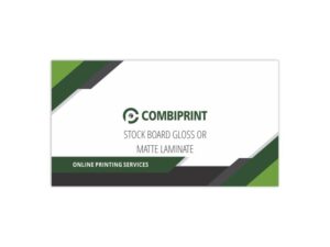 Laminated Business Cards