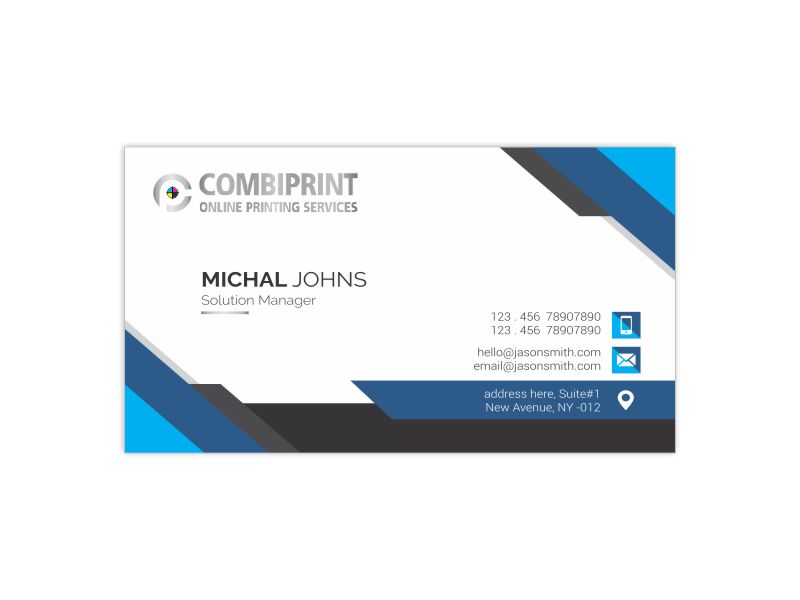 Silver Foiled Business Cards