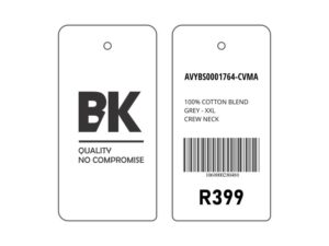 Swing Tags - High Volume